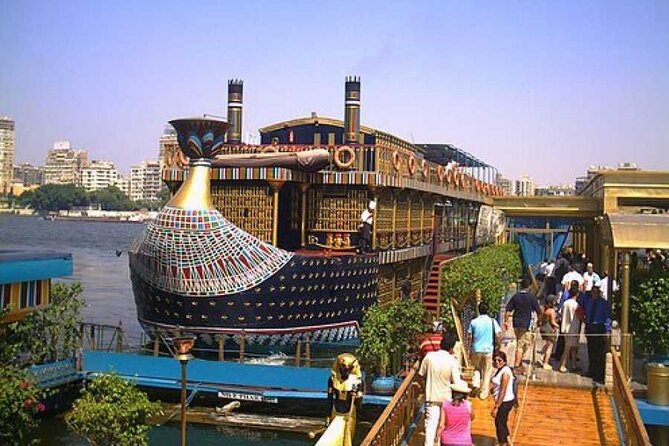 Cairo Dinner Cruise on the Nile with Belly Dancing & Tanoura Show | Nile Pharaoh Cruise