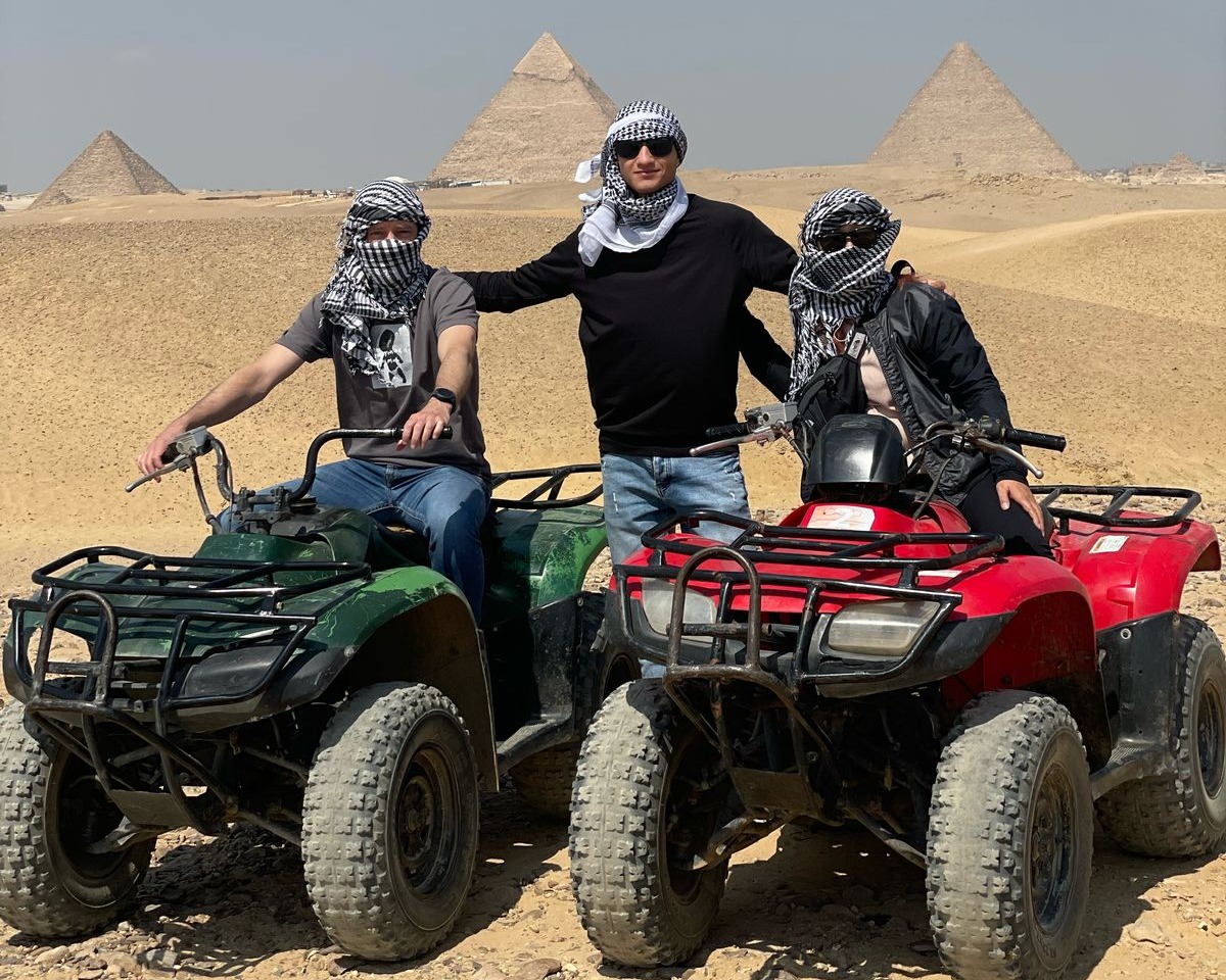 ATV Quad Bike Ride at Giza Pyramids
